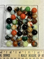 Assorted Vintage Marbles