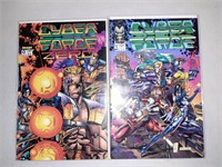 Cyber Force #0 and #1