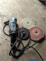 Portable electric polisher