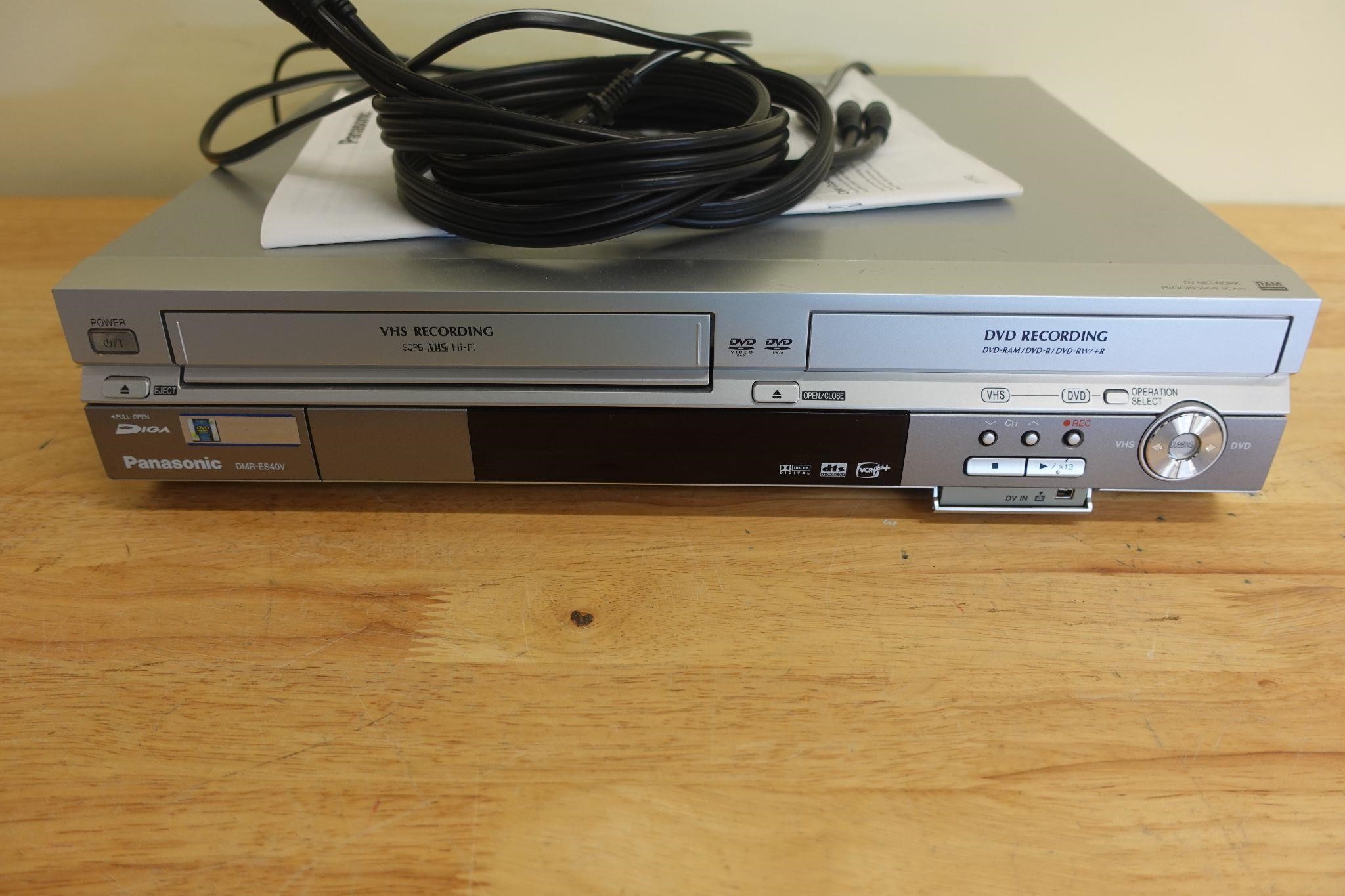 Panasonic VHS/DVD Recorder