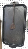 Iron Griddle & Tool