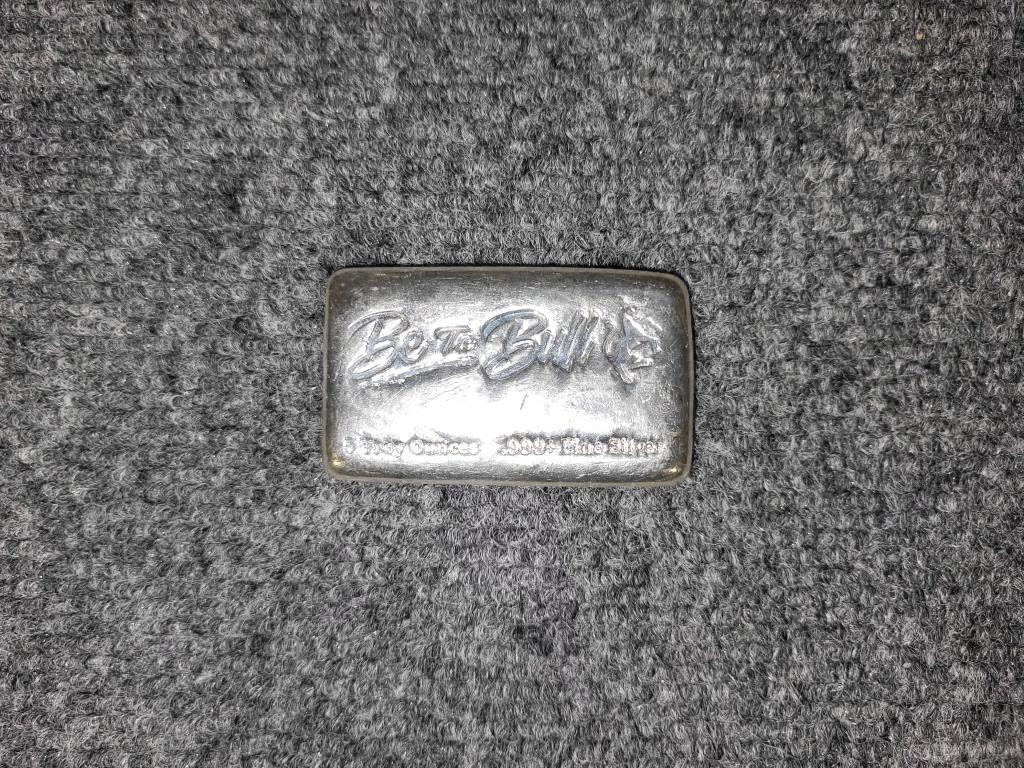 5 Ounce Silver Bar