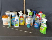 Assorted Cleaning Supplies Lot, Lysol All