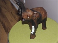 Wooden Elephant Statue