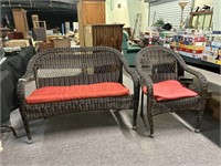 Sun Room Love Seat And Chair