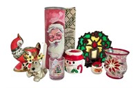 Assortment of Christmas Candle Holders