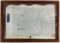 Antique Indenture Document