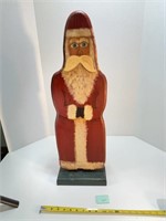 28 Inch Wooden Painted Santa
