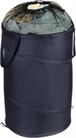 Household Pop-Up Laundry Hamper  Blue 16x20