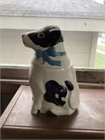 Cow cookie jar