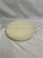 VINTAGE DIVIDED TUPPERWARE TRAY 13 INCHES