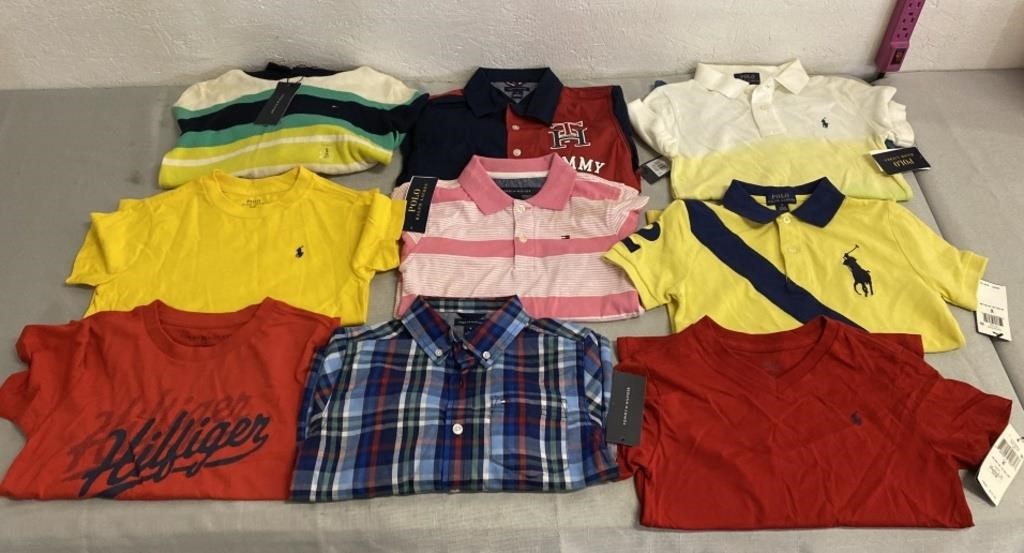 9 NWT Boys Shirts Size 6