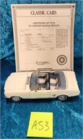 11 - LTD ED 1966 FORD MUSTANG W/ COA (A53)