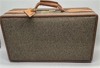 Hartmann Luggage Softside Suitcase w/ Leather Trim