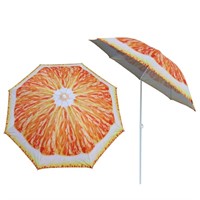 Truu Design Summer Orange Portable Beach/Patio