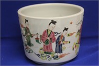 Chinese Famille Verte Porcelain Planter