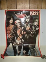 KISS U.S. Tour Poster  24x34 Inches