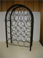 Metal Wine Rack   27 Inches Tall