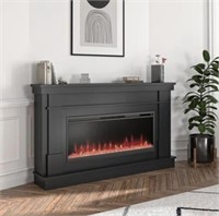 Waverly Wide Mantel with Linear Electric Fireplace