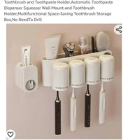 MSRP $25 Toothbrush & Toothpaste Holder