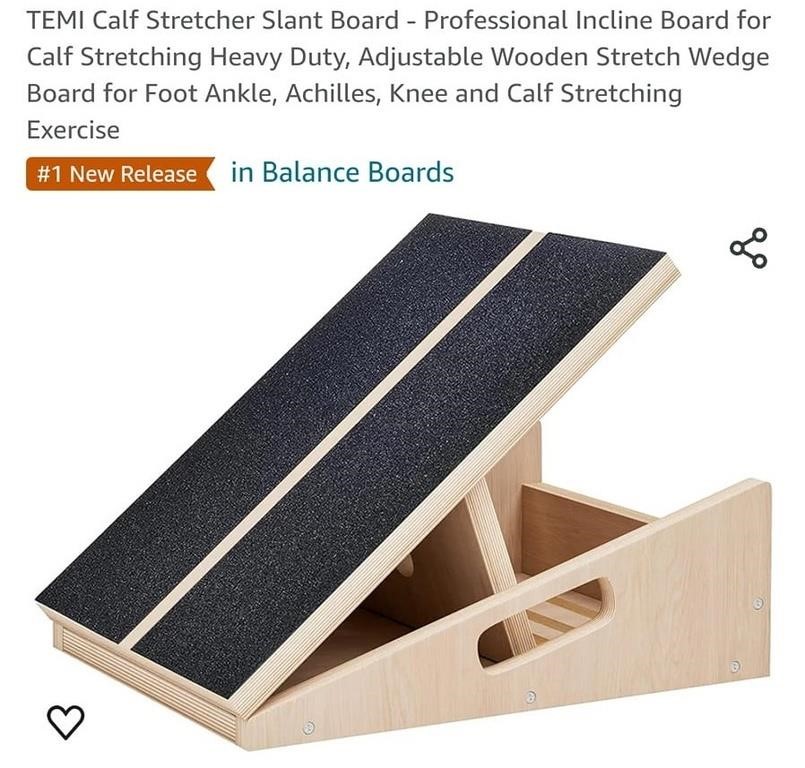 MSRP $40 Calf Stretcher Slant Board
