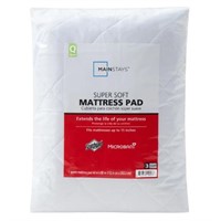 Mainstays Super Soft Mattress Pad, Queen AZ6
