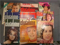 Vintage Chatelaine Magazines incl. Coca Cola