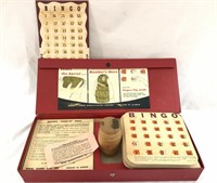 Vintage Regal Magnetic Bingo Set