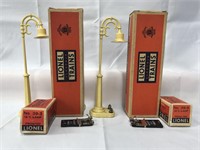2 LN Boxed Lionel 58 Lampposts