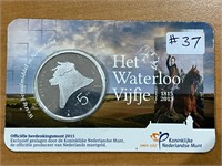 2015 Netherlands Silver 5 Euro Coin