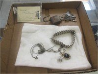 76.1 Gram Sterling Bracelet & Costume Jewelry