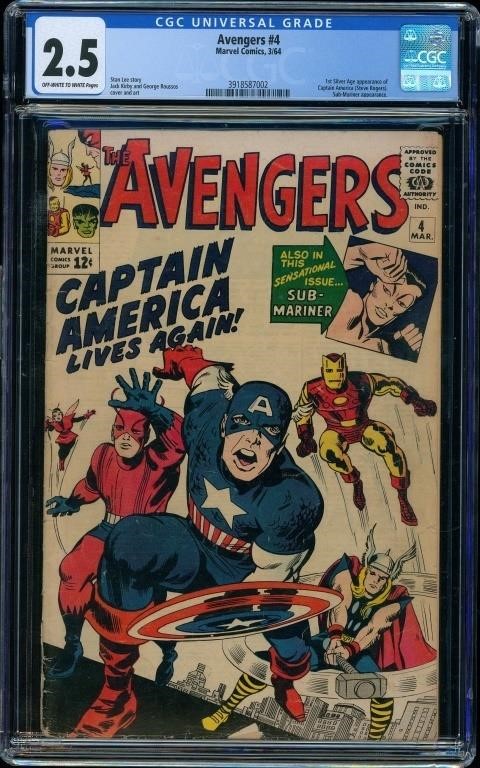 LOC COLLECTIBLES FEATURED COMIC BOOK AUCTION #127 5/19/2024