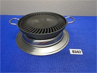 Over Stove Burner Wok w/Lid