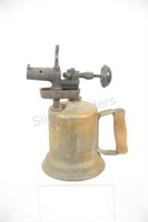 Antique Brass Butlers Blow Torch Lamp