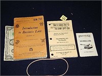 3ct Military Education Manuals ©1944 & 1982