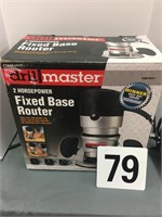DRILL MASTER 2 HP FIXED BASE ROUTER