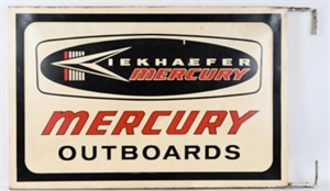 KIEKHAEFER MERCURY OUTBOARDS DEALERSHIP SIGN