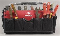 Husky Tool Bag With Assorted Tools