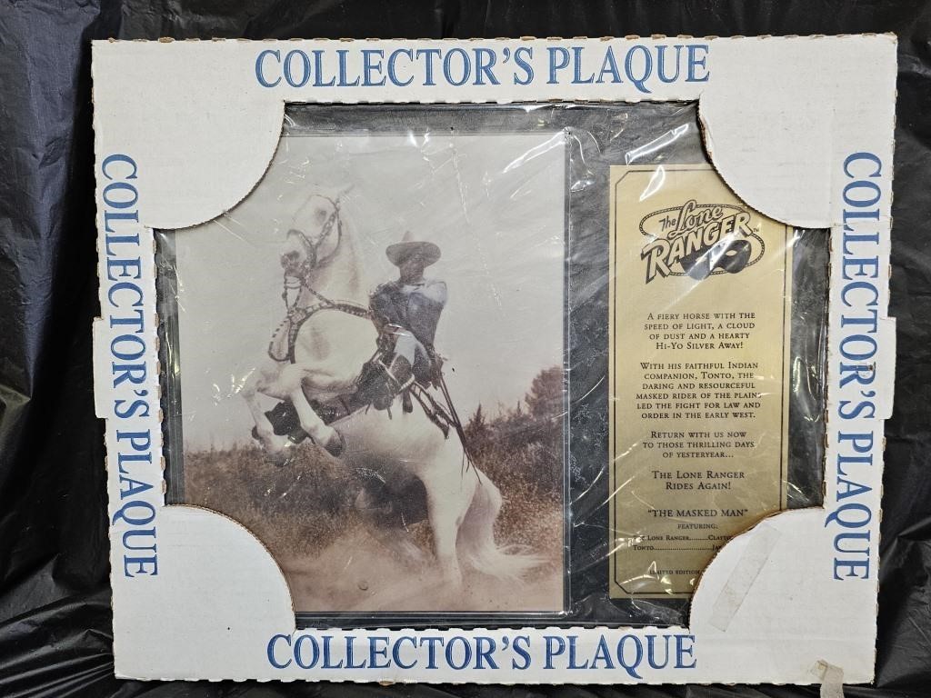 The Lone Ranger Collector's Plaque