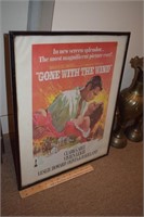 Gone with the Wind Framed Poster