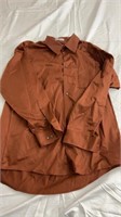 Long sleeve button up dress shirt, 16 1/2, 34–35