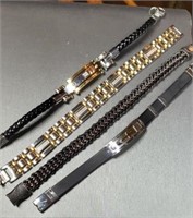 4 Designer Men's Bracelets