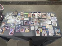 MLB trading cards, cubs ticket stubs, opening day