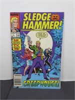 VTG Sledge Hammer Marvel Comic #1 Guest Star