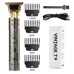 Bronze Vintage style T9 USB Electric Hair Clipper