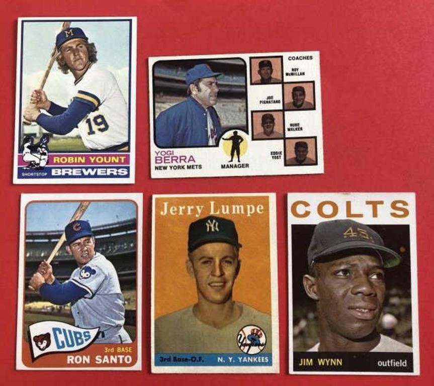 HUGE Vintage Sports Card Auction Bid Now !!!