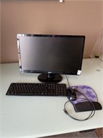 ACER 21" MONITOR AND KEYBOARD
