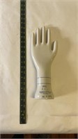 Vintage Porcelain Large X4L Glove Mold