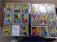 2 sheets Marvel Famous Battles