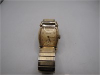 Vintage Bulova Gold Colored Wrist Watch